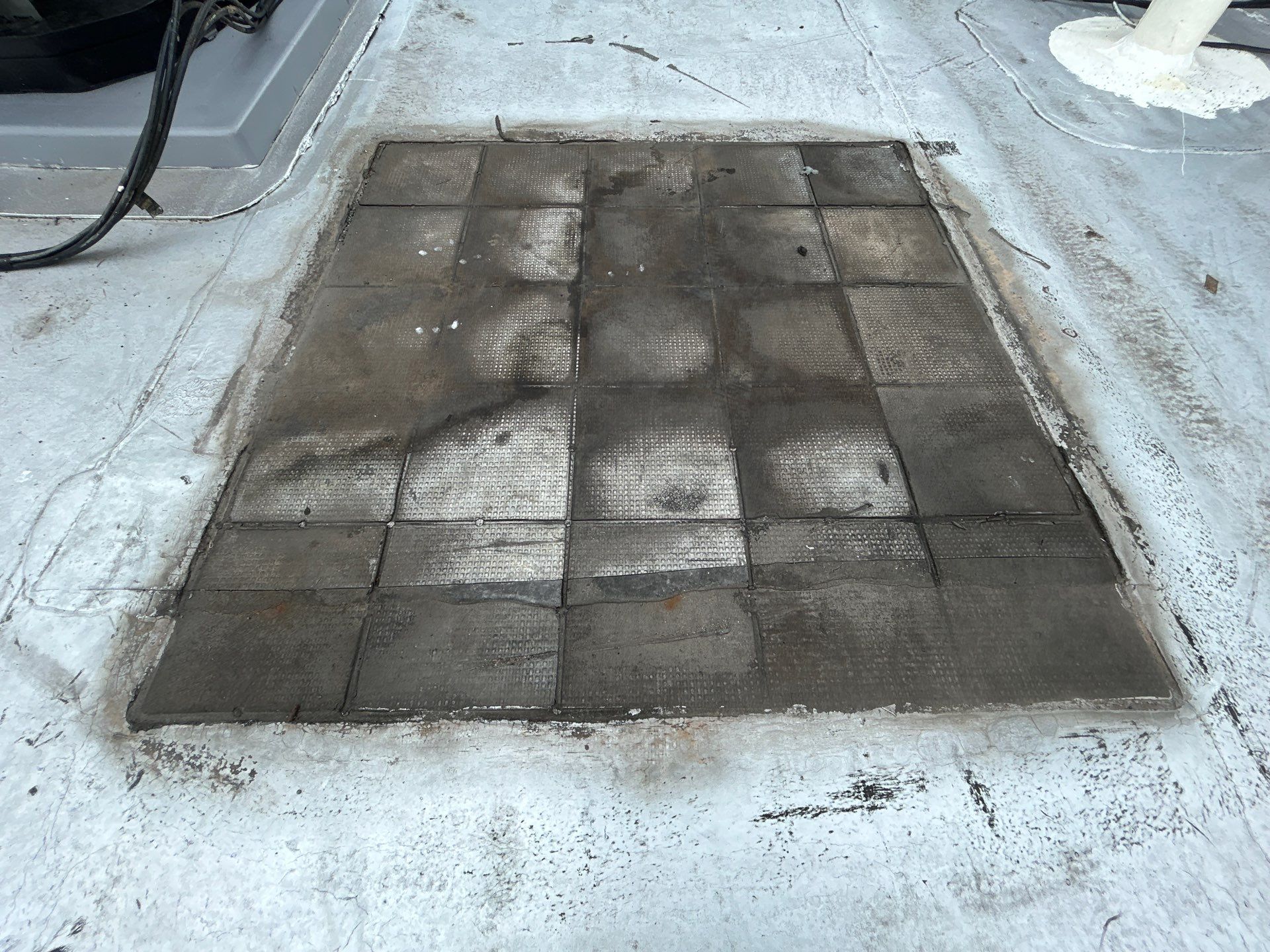 Roof Membrane Tear Repair
