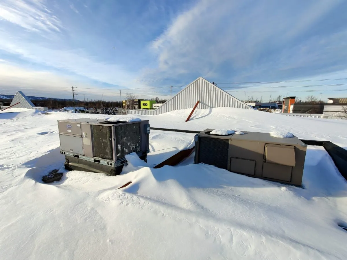 Snow and Ice Roof Damage
